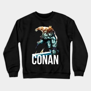 conan the destroyer Crewneck Sweatshirt